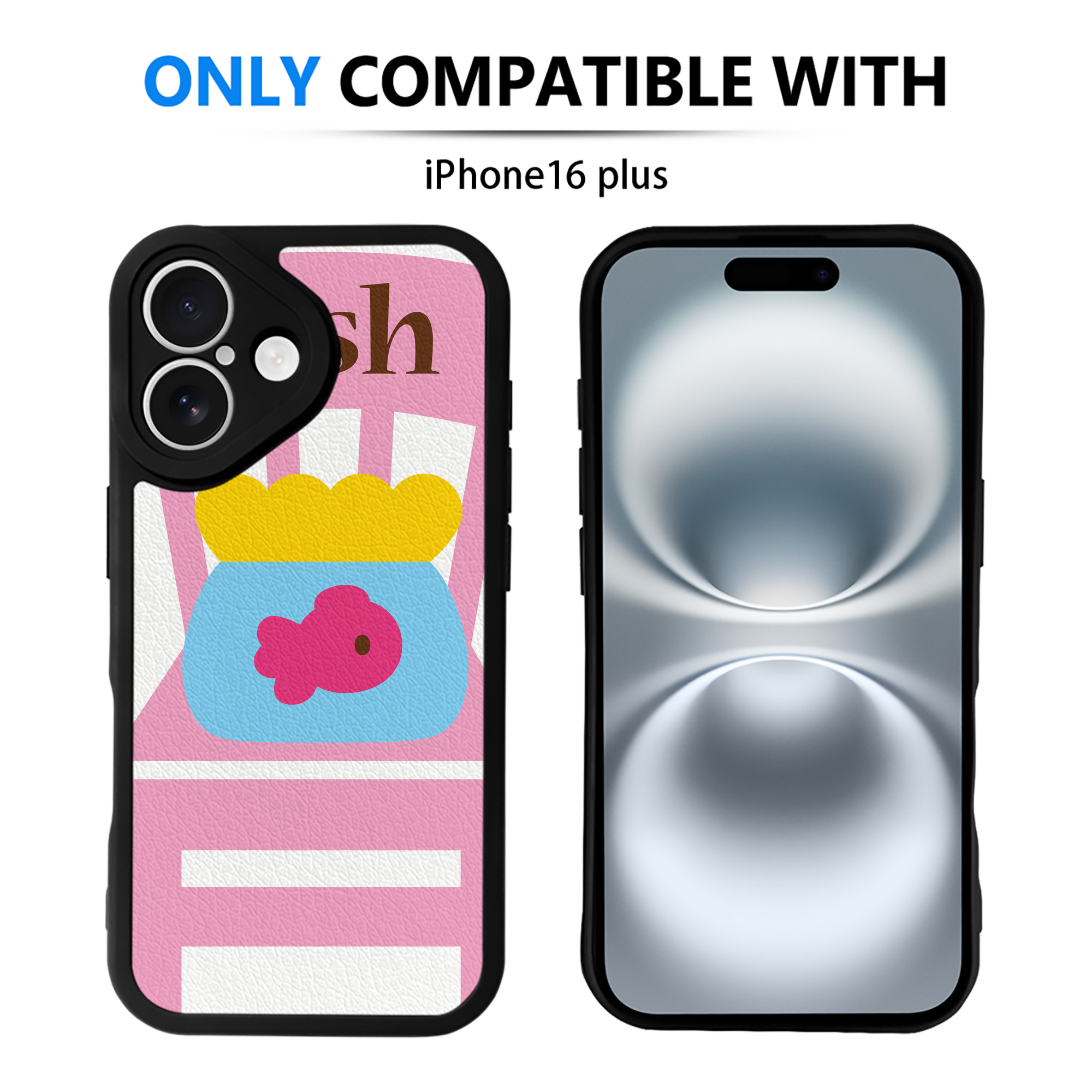 （画像用） Hello Kitty ハローキティ 【iPhone 16シリーズ対応】シリコンスマホケース（レザー調） 材質：シリコン